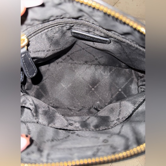 Michael Kors Black & Gold Crossbody - Picture 10 of 15